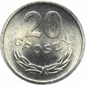 PRL, 20 groszy 1970