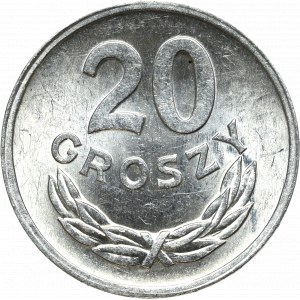 PRL, 20 groszy 1973
