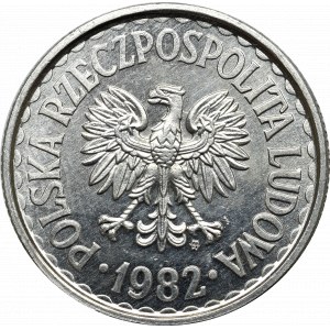 Peoples Republic of Poland, 1 zloty 1982