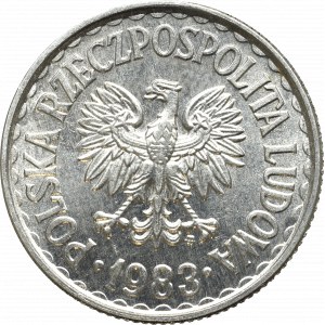 PRL, 1 złoty 1983