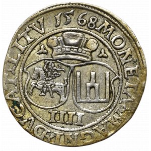 Zygmunt II August, Czworak 1568, Wilno - LI/LITV