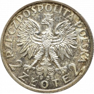 II Republic of Poland, 2 zloty 1933 Polonia