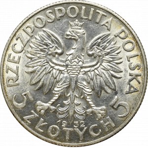 II Republic of Poland, 5 zloty 1932 Polonia