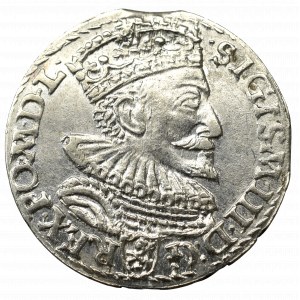 Sigismund III. Vasa, Trojak 1593, Malbork - unbeschrieben