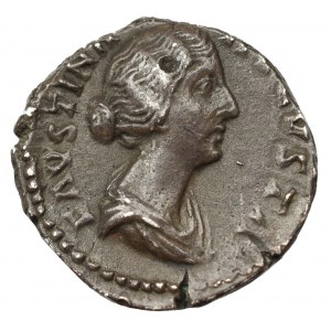 Cesarstwo Rzymskie, Faustyna Młodsza, Denar (147-176 n.e)