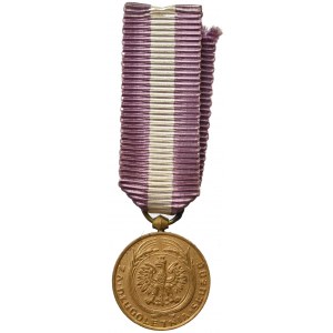 II RP, Miniatura Brązowego Medalu Za Długoletnią Służbę