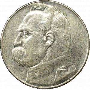 II Republic of Poland, 10 zloty 1934 Pilsudski