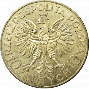 II Republic of Poland, 10 zloty 1933 Polonia