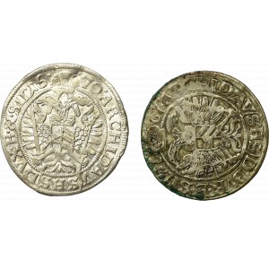 Schlesien under Habsbourg, Lot of 3 kreuzer 1667-70