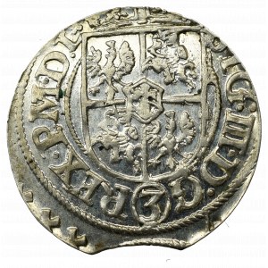 Sigismund III. Vasa, Halbspur 1620, Riga - Schlüssel teilen die Legende