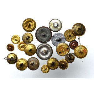 USA, 19th / 20th century button set