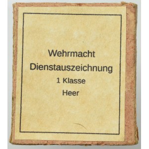 Germany, III Reich, Engraver box Wehrmacht Long Service Award 1 class