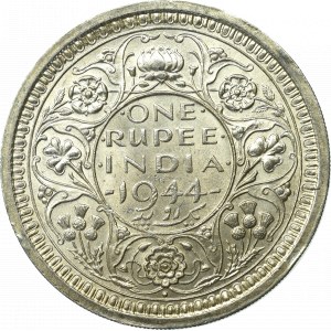 British India, 1 rupee 1944, Mumbay