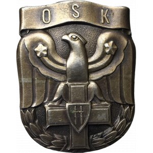 PRL, Graduation badge wz.1947 Oficerska Szkoła Kwatistrzowska, Poznań
