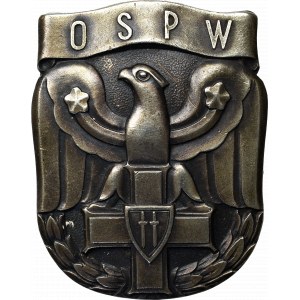 PRL, Graduation badge wz.1947 Oficerska Szkola Polityczno-Wychowawcza, Łódź