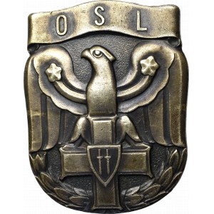 PRL, Graduation badge wz.1947 Oficerska Szkoła Lotnicza, Deblin