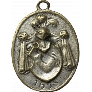 Europa, Medal magnacki St. Rossd. 1658 - kopia kolekcjonerska XIX wiek(?)