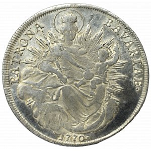 Germany, Bavaria, Maximilian Joseph, thaler 1770