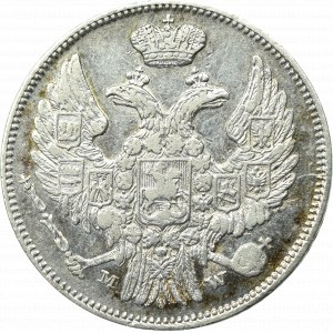 Poland under Russia, Nicholas I, 15 kopecks=1 zloty 1836 MW