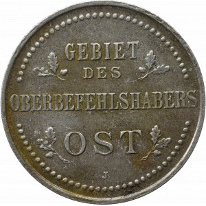 Ober-Ost, 3 kopecks 1916 J, Hamburg