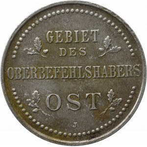 Ober-Ost, 3 kopiejki 1916 J, Hamburg