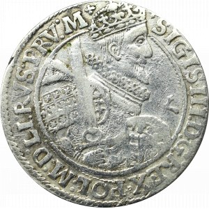 Sigismund III, 18 groschen 1621, Bromberg - PRV M