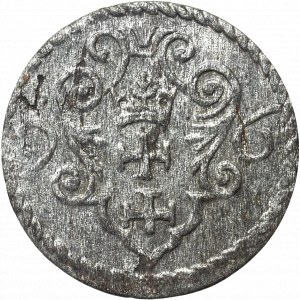 Sigismund III. Vasa, Denar 1596, Danzig