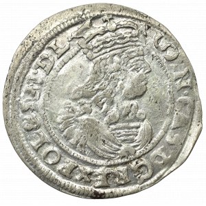 Johannes II. Kasimir, Sixpence 1666, Bromberg - D L/ohne Punkte zum Nennwert