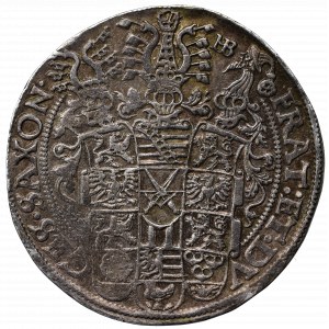 Germany, Saxony, Christian II, John Georg and August, Thaler 1598