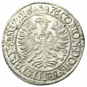 Schlesien, Duchy of Oels, Sylvius Friedrich, 3 kreuzer 1676