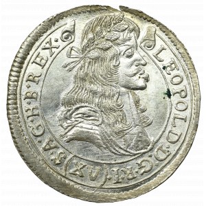 Hungary, Leopold I, 15 kreuzer 1682