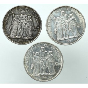 Francja, 10 franków 1965-1970 (3 egzemplarze)