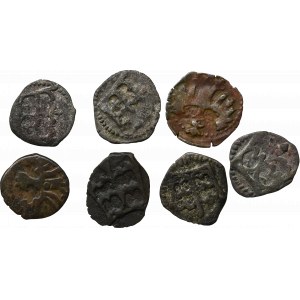 Set of Jagiellonian denarii (7 pieces)