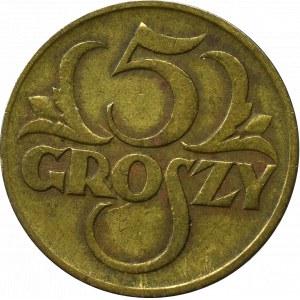 II Republic of Poland, 5 groschen 1923