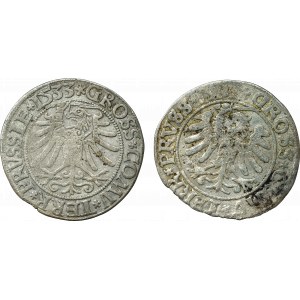 Sigismund I the Old, Groschen for Prussia 1533 and 15.., Thorn