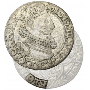 Zygmunt III Waza, Sixpence 1624, Krakau - Druck