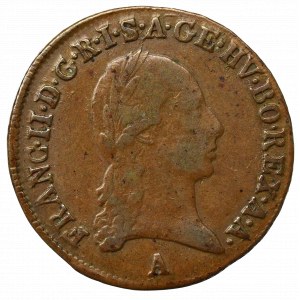 Austria, Franciszek II, 1/2 krajcara 1800