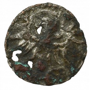 Sigismundus II Augustus, Denarius 1554, Danzig