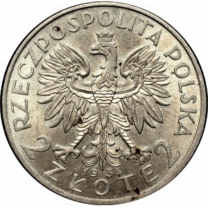 II Republic of Poland, 2 zloty 1934