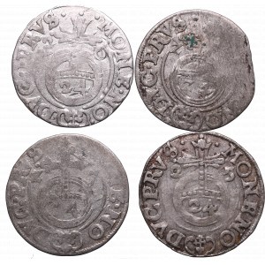 Germany, Preussen, Georg Wilhelm, Lot of 1,5 groschen 1625-1627