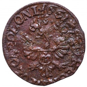 Johannes II. Kasimir, Kronschilling 1661 - Doppelprägung