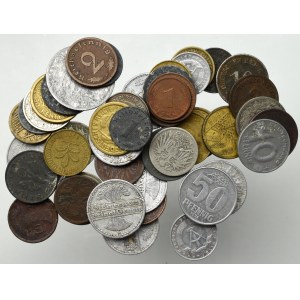Niemcy, przekrojowy zestaw monet