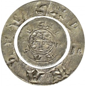 Boleslaw III. von Wrymouth, Denar, Krakau - Fürst auf dem Thron - RARE DENARIVS