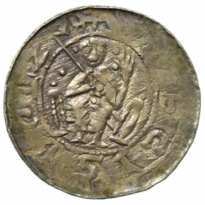 Boleslaw III. von Wrymouth, Denar, Krakau - Fürst auf dem Thron - RARE DENARIVS