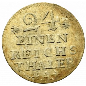 Germany, Preussen, 1/24 thaler 1754