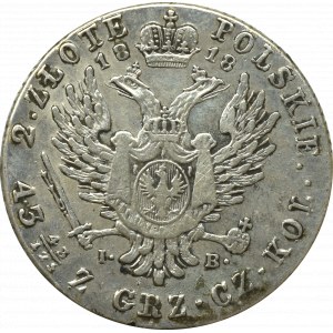Kingdom of Poland, Alexander I, 2 zloty 1818