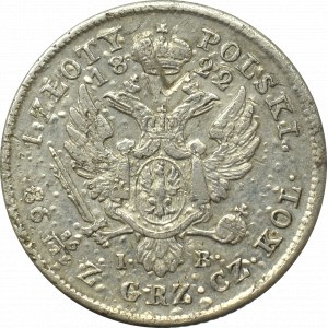 Kingdom of Poland, Alexander I, 1 zloty 1822