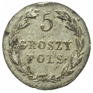 Kingdom of Poland, Alexander I, 5 groschen 1819 IB