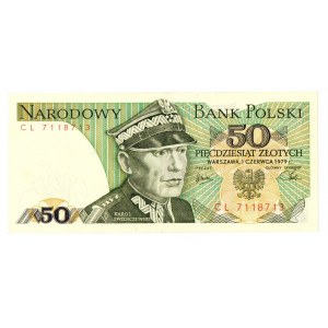 PRL, 50 złotych 1979 CL