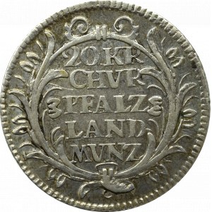 Germany, Bayern, 20 kreuzer 1727